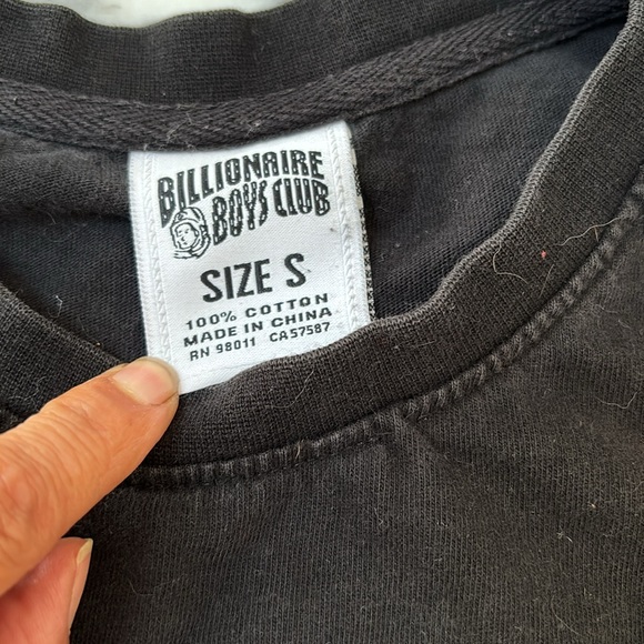 Billionaire boys club t-shirt size s in black - Picture 2 of 3